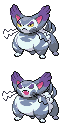 Purugly game sprite