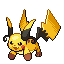 Mega Raichu X game sprite