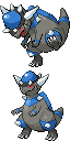 Rampardos game sprite
