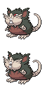 Raticate   Alola game sprite