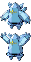 Regice game sprite
