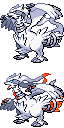 Reshiram game sprite