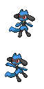 Riolu game sprite