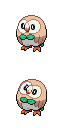Rowlet game sprite