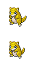 Sandshrew game sprite