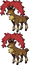 Sawsbuck   Autumn game sprite