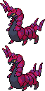 Scolipede game sprite