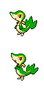 Snivy game sprite