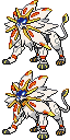 Solgaleo game sprite