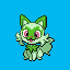 Sprigatito game sprite