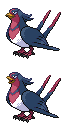 Swellow game sprite