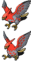 Talonflame game sprite