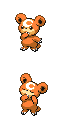Teddiursa game sprite