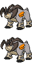 Terrakion game sprite