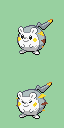 Togedemaru game sprite