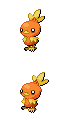 Torchic game sprite