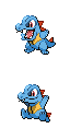 Totodile game sprite