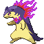 Typhlosion   Hisui game sprite