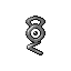 Unown   G game sprite