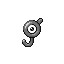 Unown   J game sprite