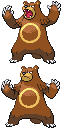 Ursaring game sprite