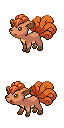Vulpix game sprite