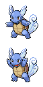 Wartortle game sprite