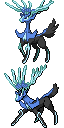 Xerneas game sprite