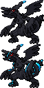 Zekrom game sprite