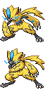Zeraora game sprite