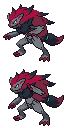Zoroark game sprite